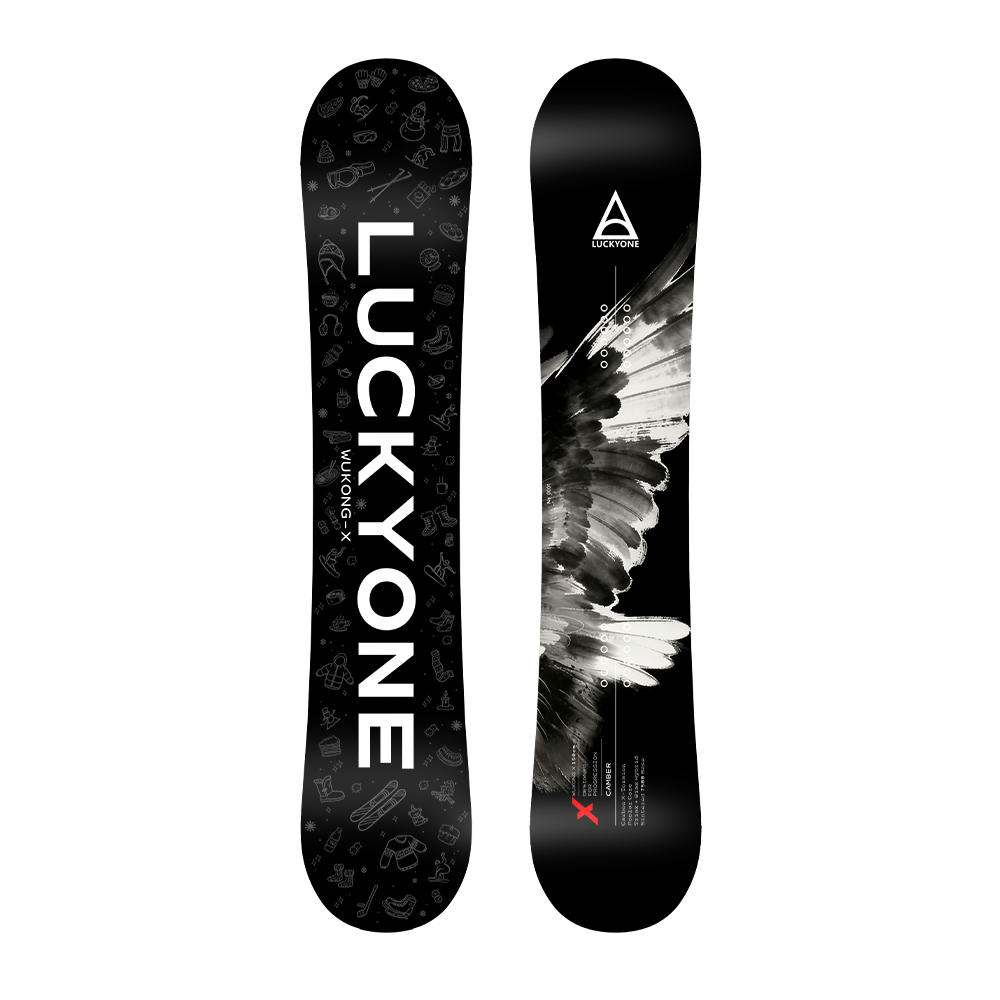 WUKONG X snowboard topsheet and base